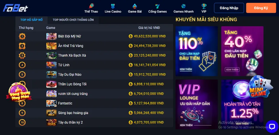 Thưởng nạp lại 678wim