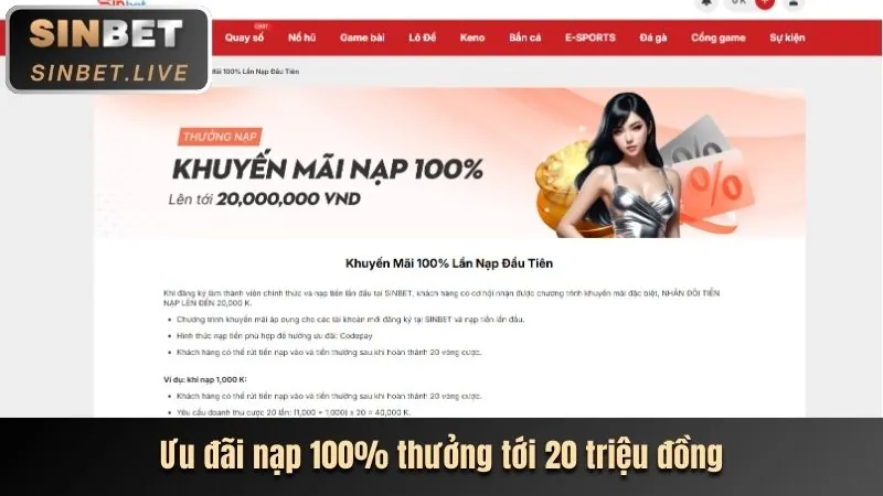 Khuyến mãi mới nhất tại 678wim